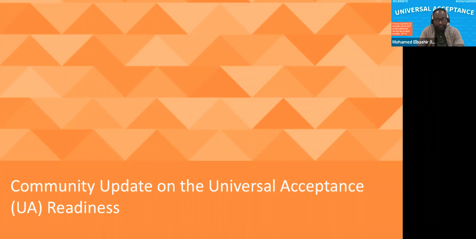 Read more about the article Community Update on Universal Acceptance Readiness in ICANN70